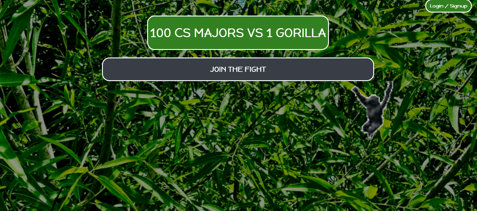 CS Majors vs Gorilla — main home page
