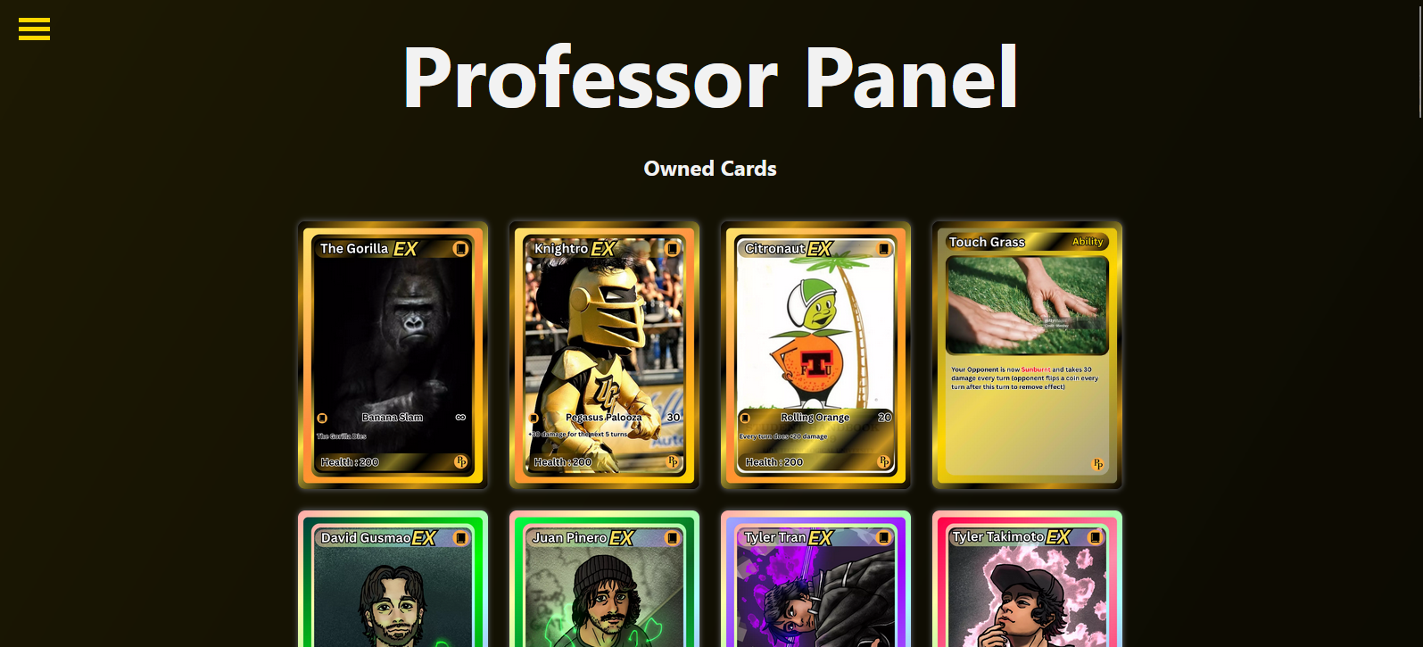 PocketProfessors collection views